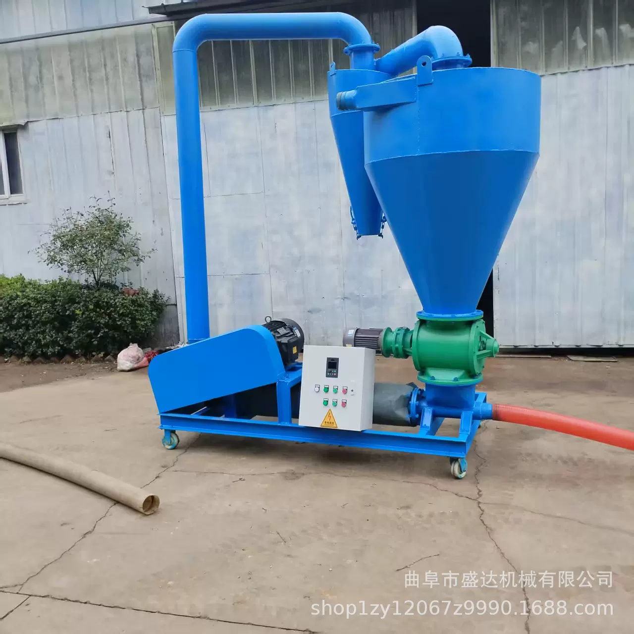 11KW 多用途自动化气力吸粮机供应颗粒物料负压抽粮机玉米抽粮机