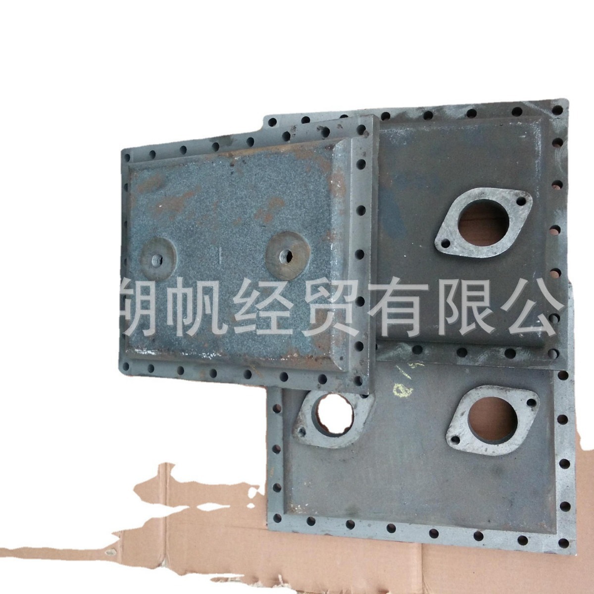 销售淄博淄柴Z170船用柴油机配件KLQ15空冷器上下端盖