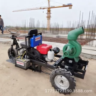 厂家定制移动拖车防雨棚高扬程大流量强自吸泵防汛抢险泵车