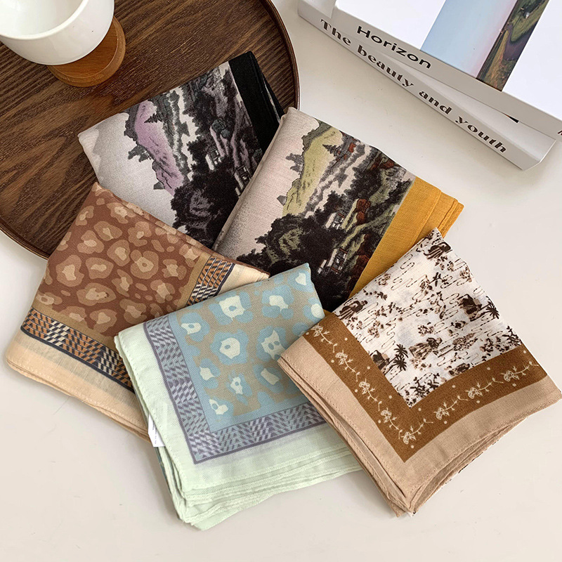 2025 nuevo algodón de anajuca bufandas de alta calidad bufandas de seda bufandas de cuatro estaciones bufandas al por mayor