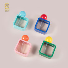 喷雾瓶迷你40mlABS便携方形香水螺口喷雾瓶现货方型4色按压分装瓶