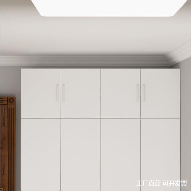 衣柜顶部收纳柜上面的顶柜单卖单独加高上方壁挂柜实木吊柜墙壁柜