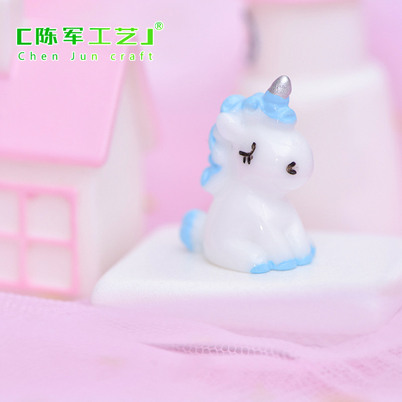 Phụ Kiện Terrarium Kỳ lân mini dễ thương, mô hình trang trí cây rêu, tiểu cảnh hoạt hình xinh xắn (z-CJ-994)