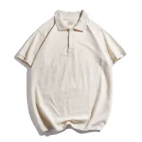 Base retro solid polo, T-shirt, with short sleeve