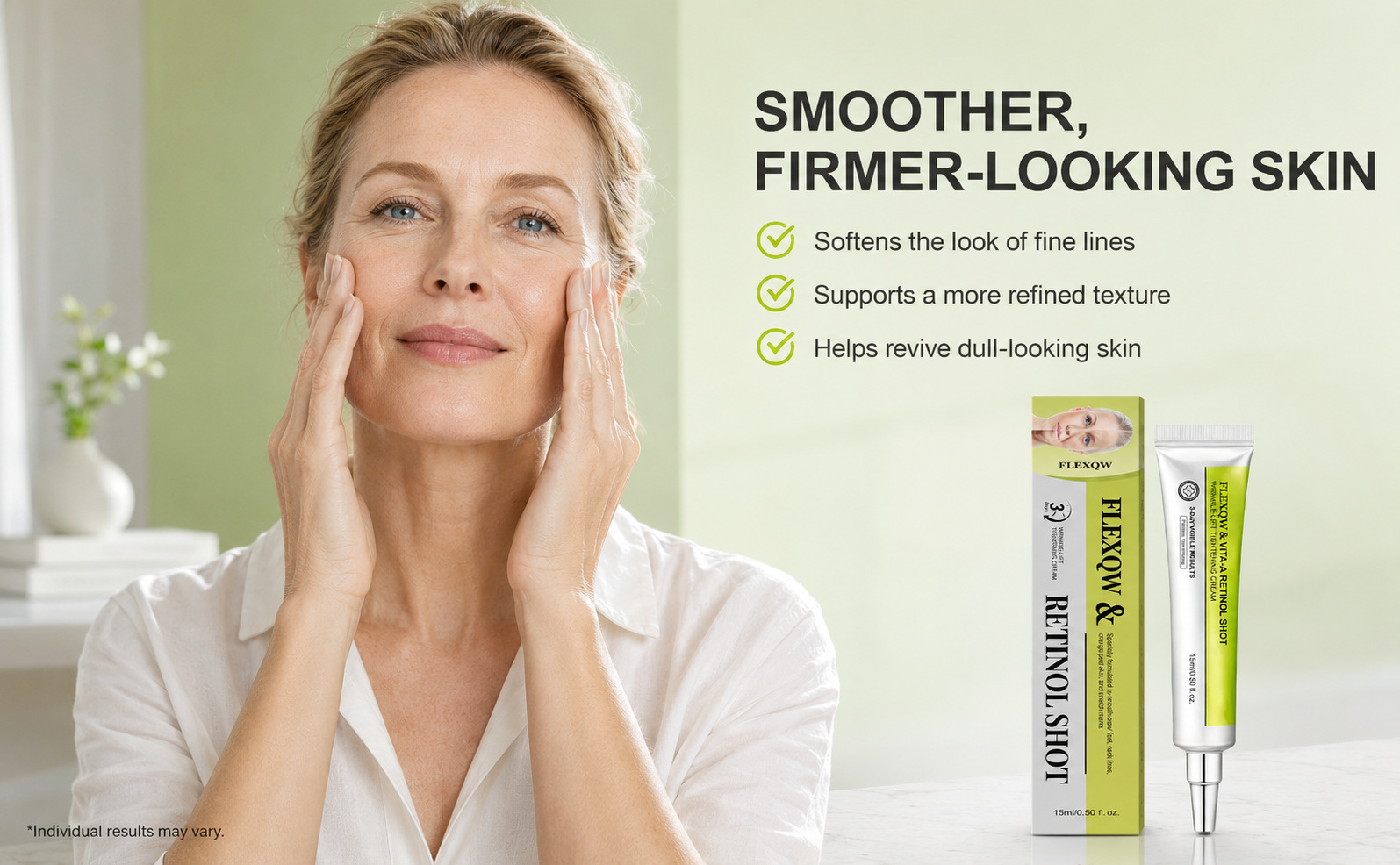Wow Cross-Border Bestseller Retinol Augencreme - Sanfte, feuchtigkeitsspendende Textur mit feiner, milder Retinol-Essence