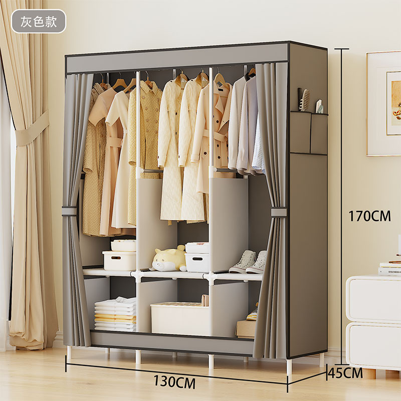 Gabinete multifuncional no tejido a prueba de polvo para el hogar simple y asequible Gabinete del dormitorio SHEIN / TEMU