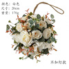 Cross -border creative new product simulation hydania peony flower ball wedding interior shopping mall ceiling decorative fake flower silk flower ball