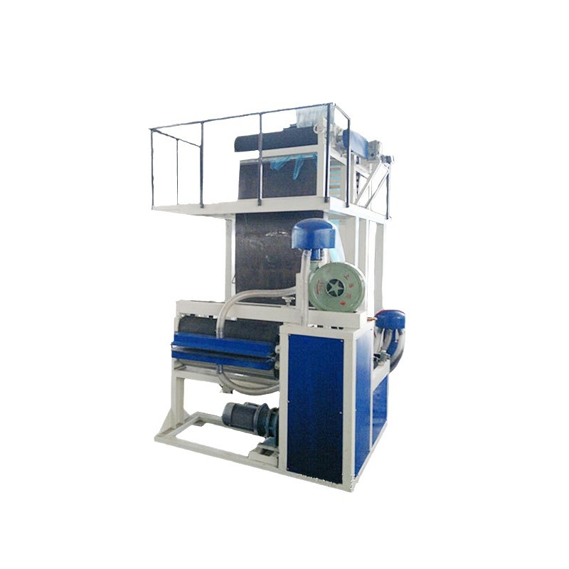 生产双阹撕裂膜机----立式撕裂膜捆扎绳生产设备