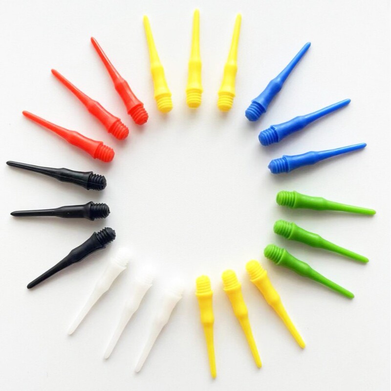 Universal 2BA color soft dart electronic dart pin plastic soft dart pin is not easy to bend and not easy to break Universal 2BA color soft dart electronic dart pin plastic soft dart pin is not easy to bend and not easy to break
