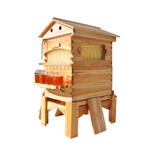 自流蜜蜂箱蜜蜂蜂箱全自动全套蜜蜂箱批发蜜脾蜂巢养蜂工具