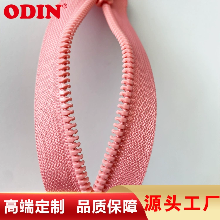 Factory wholesale 3#5#8#Volid zipper triangular open tail -tailed plastic pull -headed clothing pocket zipper zipper