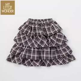 26新品春季日单mylittlewonder尾货女宝女童蛋糕裙半身裙80-120cm