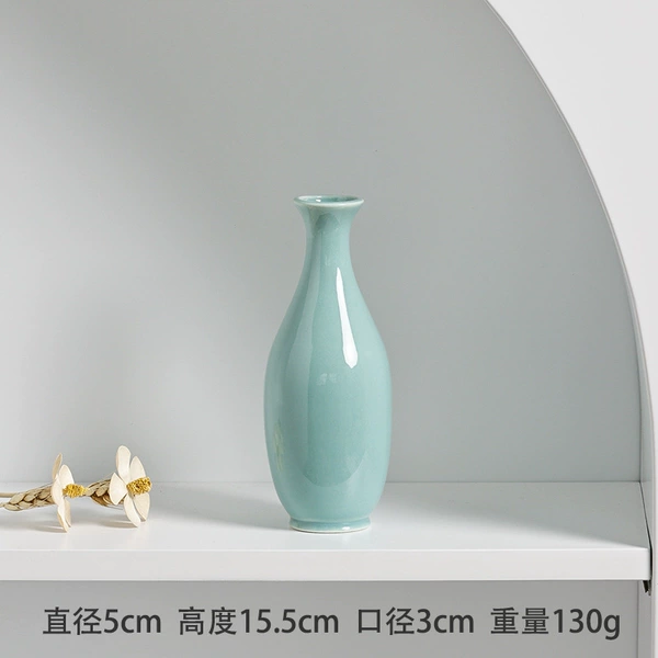 Straight bottle blue