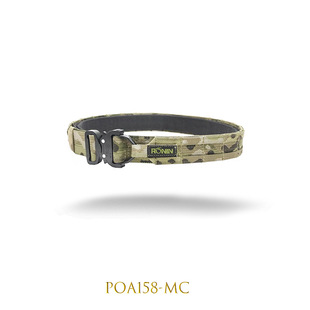 Poa158 Domestic Tactical Military Fan Molle Waist Belt Mc Color Tactical Belt for Outdoor Use