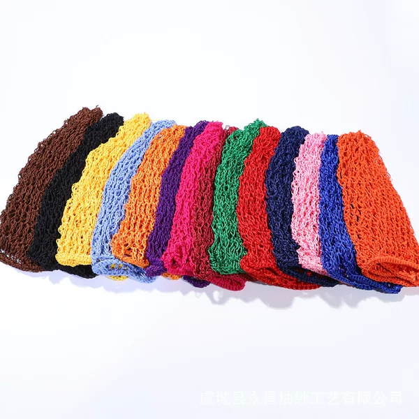 Hollow Wire Hat African Women's Hat Women's Headnet 21cm Medium-Sized Hairnet Rayon Hairnet 28cm Women's