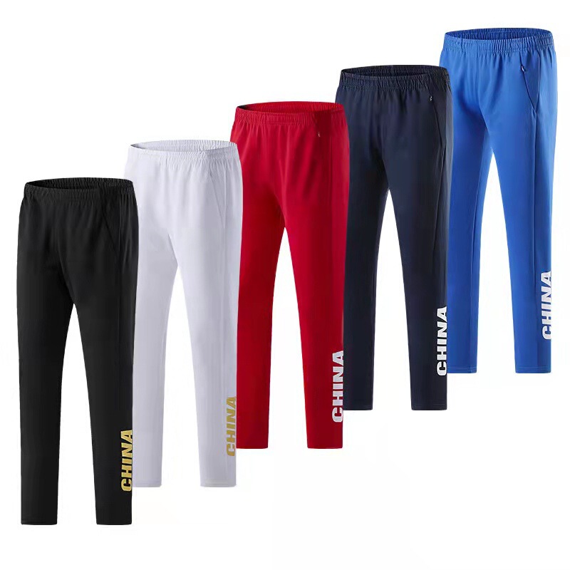 2025 China Sports Pants China Straight Pants Sports Student Training Pants Athlete Running Track and Field Pants 2025 China Sports Pants China Straight Pants Sports Student Training Pants Athlete Running Track and Field Pants