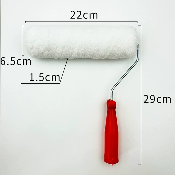 9-inch polyester white hair without dead corners (hot melt model) *white hair* chemical fiber