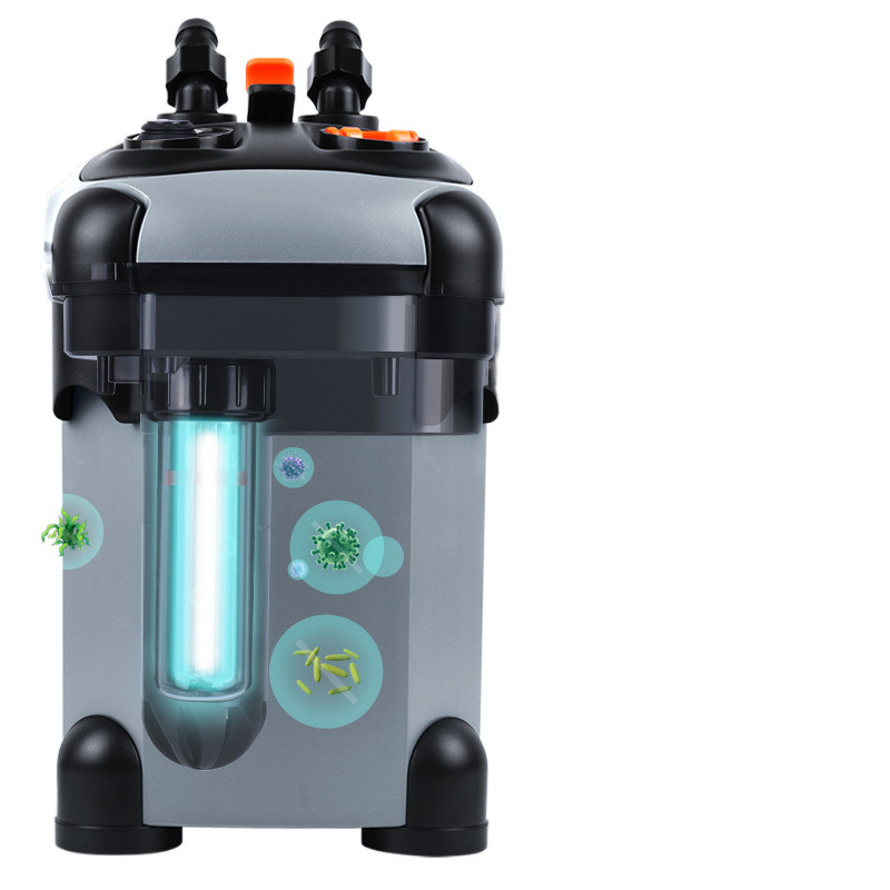Fishing tank filter outer filter barrel three -in -one water purification cylinder filter cylinder water -based box cylinder outer bucket water home 5