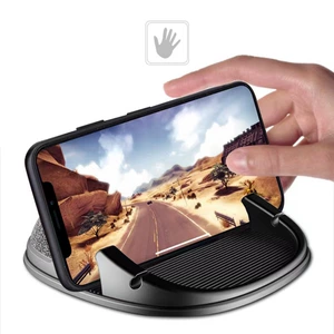 Car Mobile Phone Holder Navigation Rack Car Mobile Phone Holder Support Car Mobile Phone Anti-Slip Mat Center Console Holder