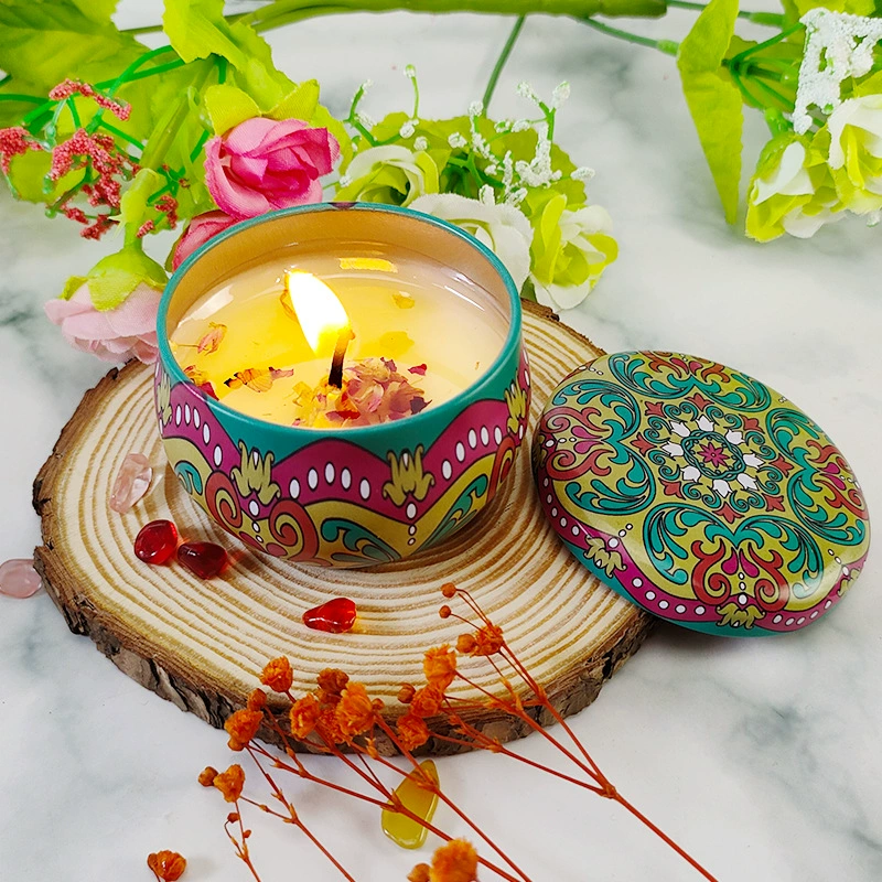 Флорель aromatherapy ароматическая свеча с цветочным ароматом, декоративная банка или набор подарков, несколько цветочных запахов