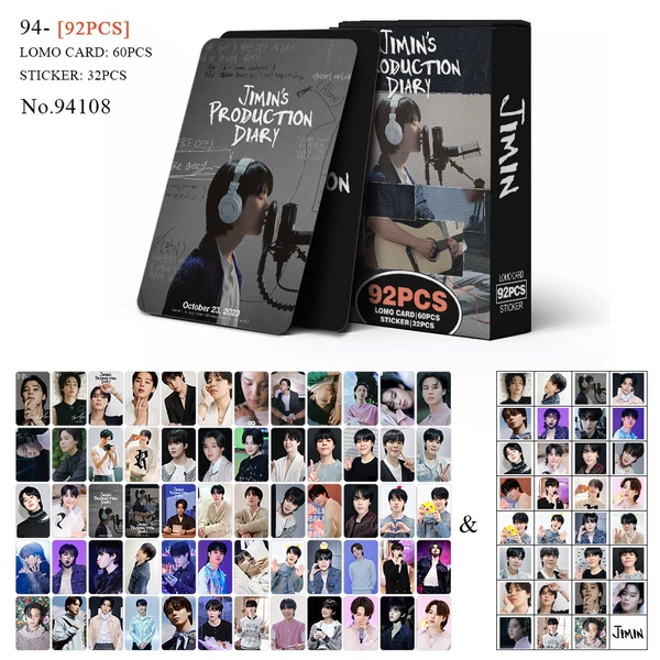 [Free stickers] 94108-JIMIN-92 sheets