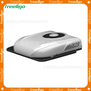 Cross-border hot-selling new large-top parking air conditioner 12V24V electric refrigeration overhead room truck car intelligent air conditioner