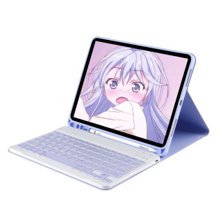 For Samsung A7lite Tablet PC Bluetooth Keyboard S10FEpuls Magnetic Leather Case Soft Silicone Protective Case