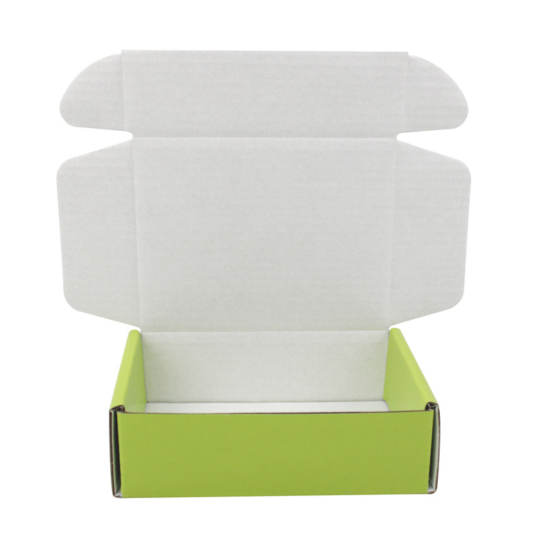 明莱三层瓦楞飞机盒打包盒服装纸盒子包装盒快递盒子牛皮纸盒批发