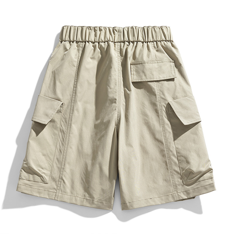 American Shorts Men's Summer Thin 2025 New Arrival Crock Five-point Pants Men's Ice Silk Quick-drying Casual Middle Pants