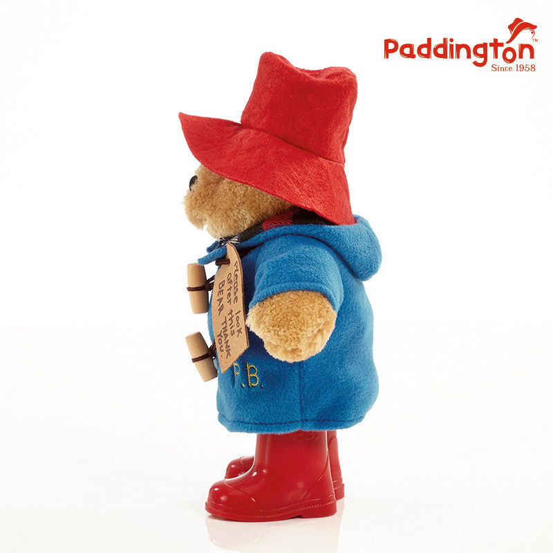英国帕丁顿熊paddington小红帽电影原版大号毛绒玩偶挂件礼物|undefined