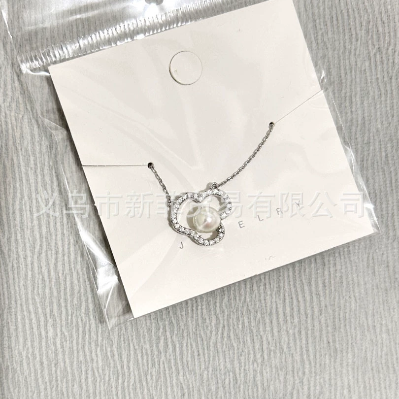Серьги из жемчуга, заушники, ожерелье, цепочка, комплект, медная полировальная ткань ручной работы