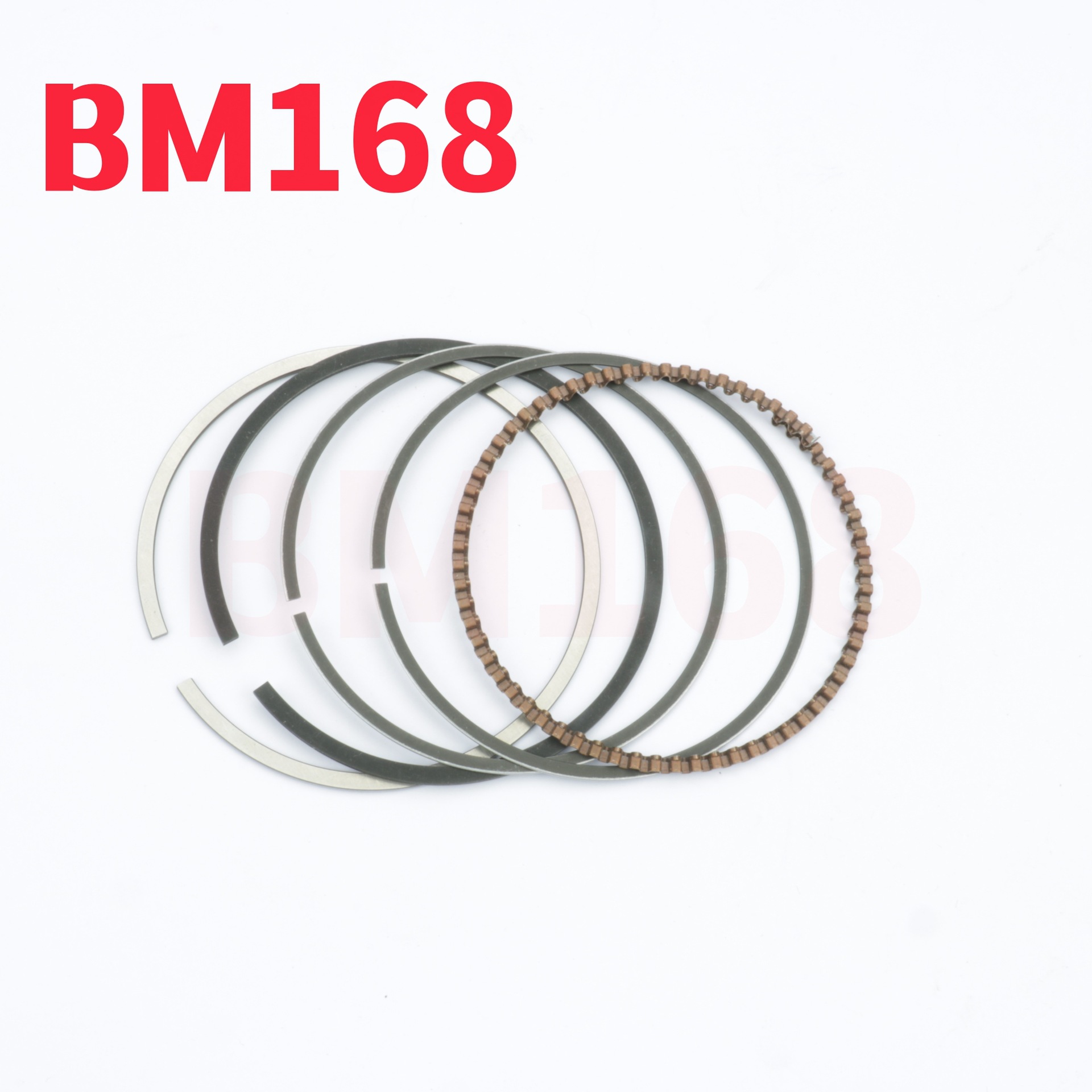 57mm piston ring suitable for motorcycle Haojue Suzuki EN125 HJ 125 125cc piston ring suit
