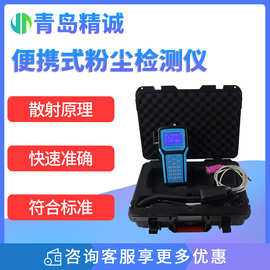 便携式激光粉尘仪 职业卫生车间烟尘浓度手持式管道粉尘检测仪