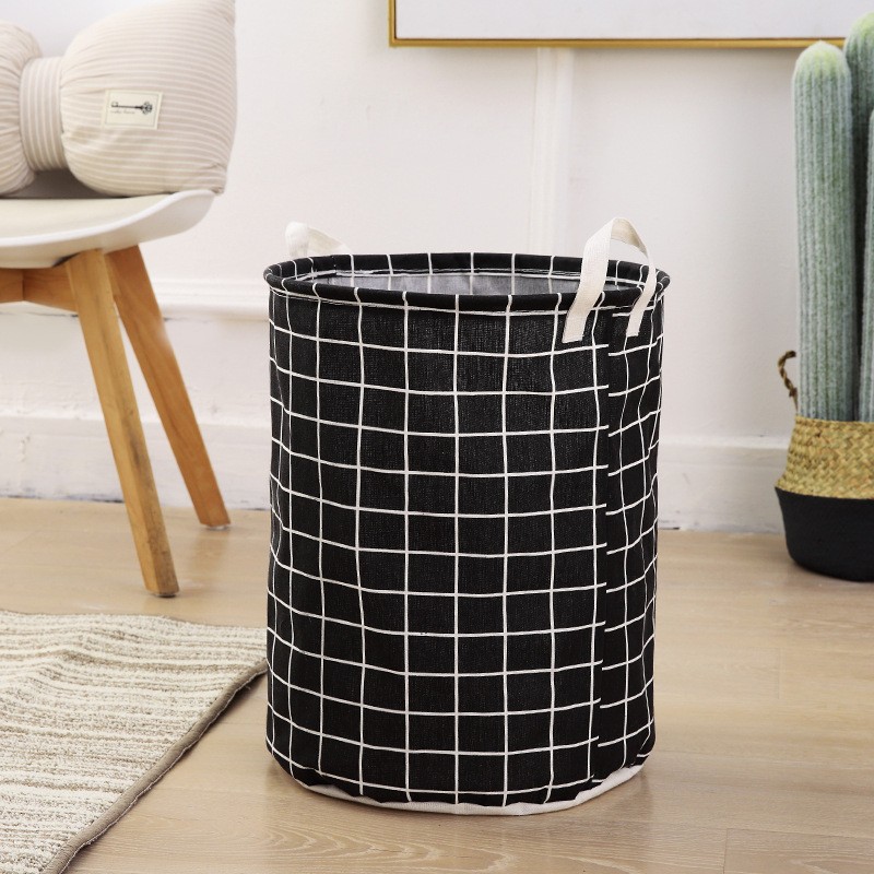 Household Fabric Dirty Clothes Basket Large Folding Laundry Basket Bathroom Storage Basket Clothes Storage Basket Dirty Clothes Basket Wholesale