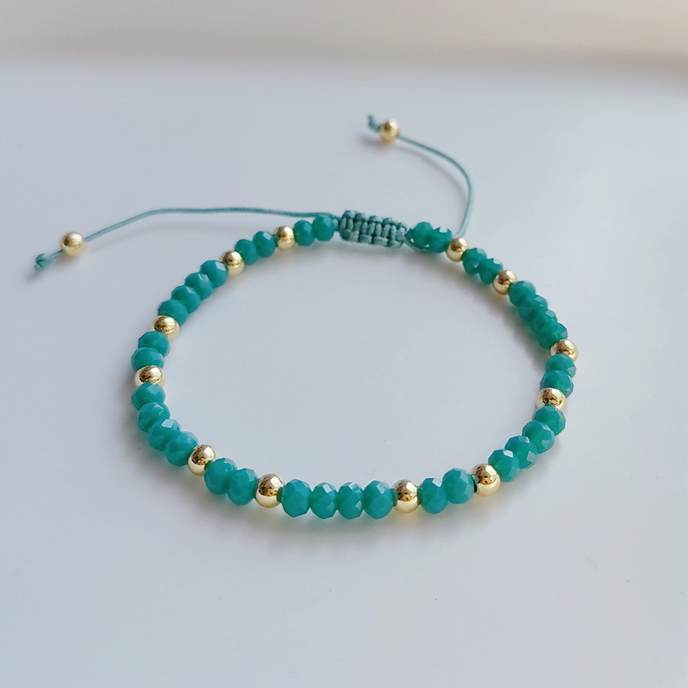 Retro Geometric Pearl soft clay Copper Womenu0027S Bracelets