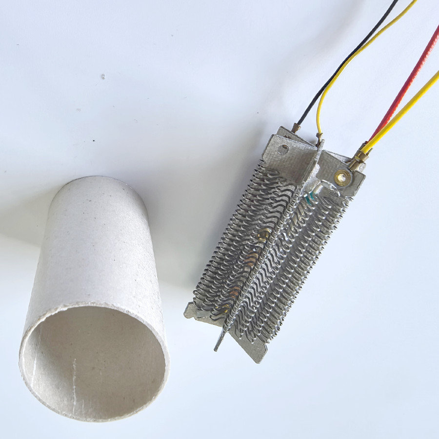 高速吹风机发热架吹风筒发热芯云母发热架波浪发热架电热丝发热体