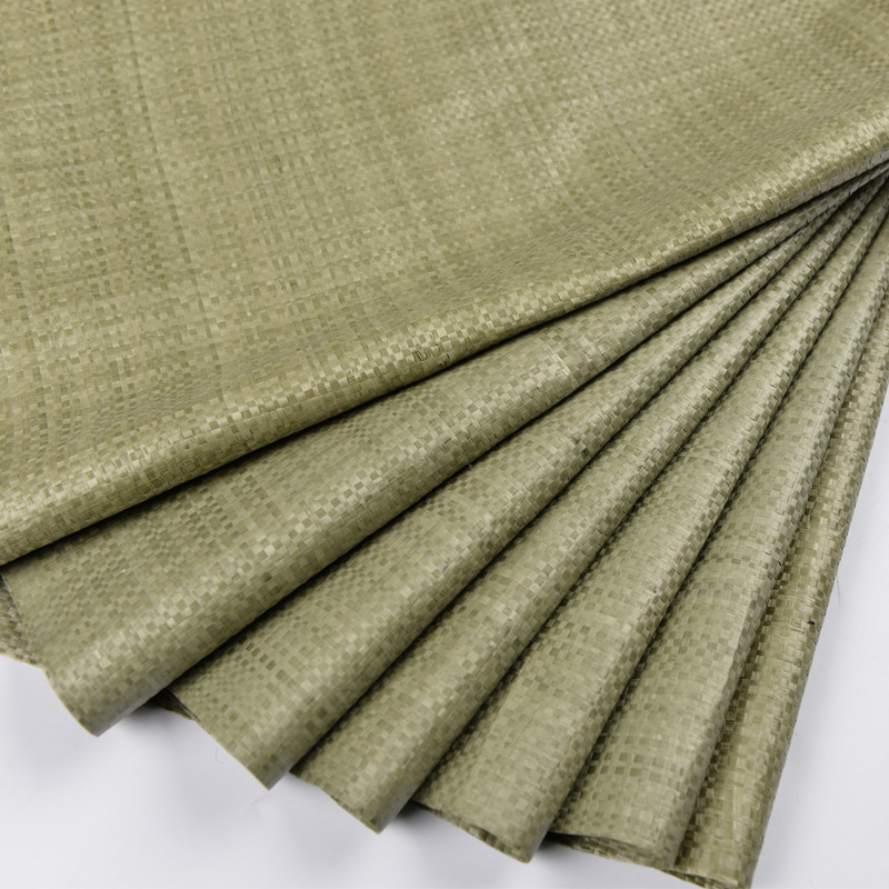 编织袋蛇皮袋大量批发灰绿塑料编制袋物流打包袋沙子防汛袋麻袋