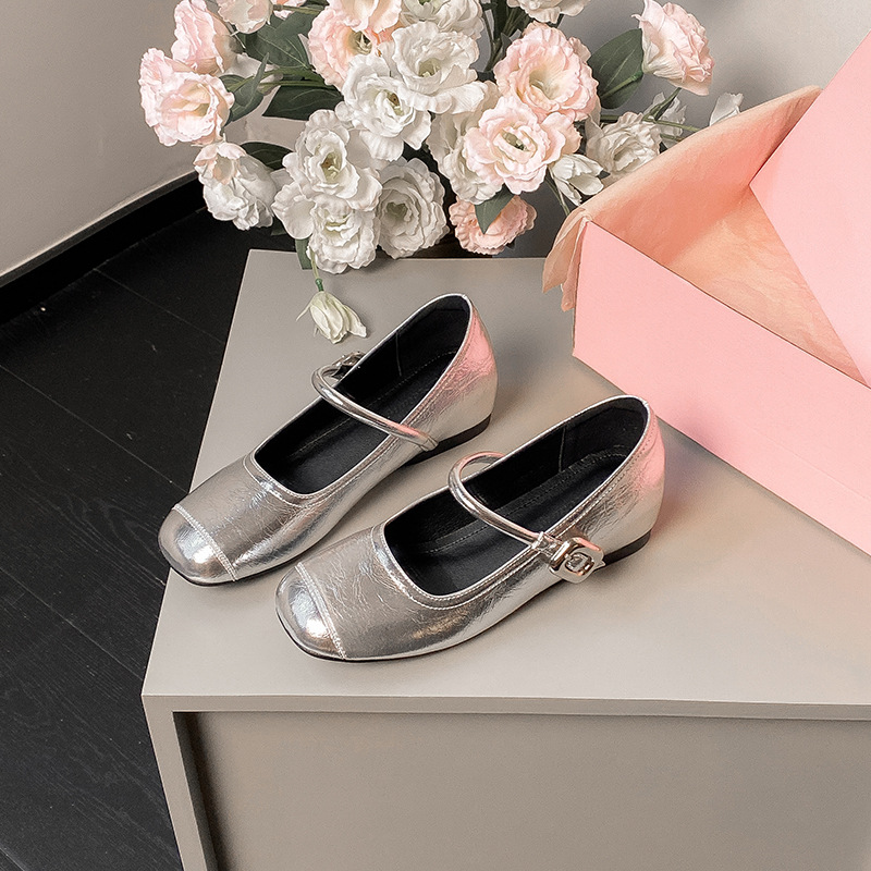 Ballerine mary jane comode in pelle da donna per estate_voghion.com