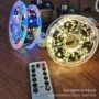 遥控跨境绿线插电圣诞灯串