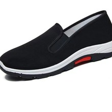 老北京布鞋黑布工作鞋休闲鞋透气舒适防滑工装鞋养生鞋