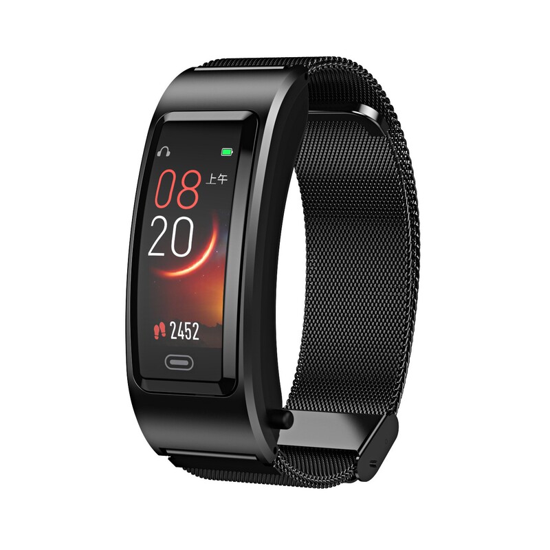 B7 Sports Bracelet Multi-Function Bluetooth Headset Two-In-One Answer Calls Watch Heart Rate Blood Pressure Blood Oxygen Touch Screen