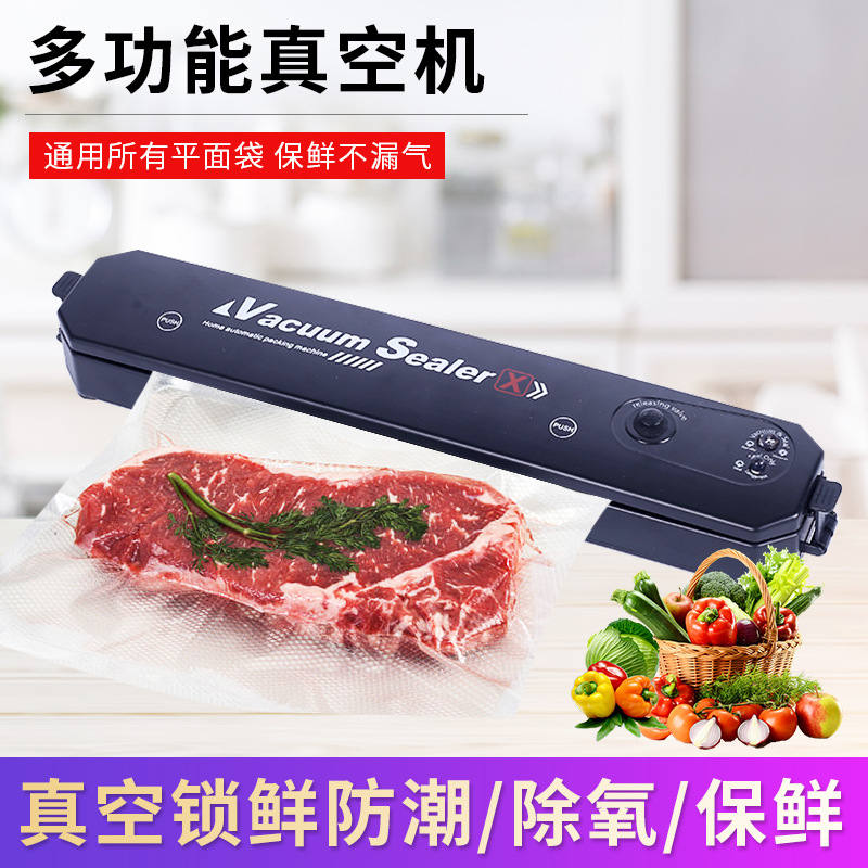 Mini máquina de sellado al vacío doméstica portátil transfronteriza pequeña almohada de conservación de alimentos máquina de envasado al vacío máquina de sellado