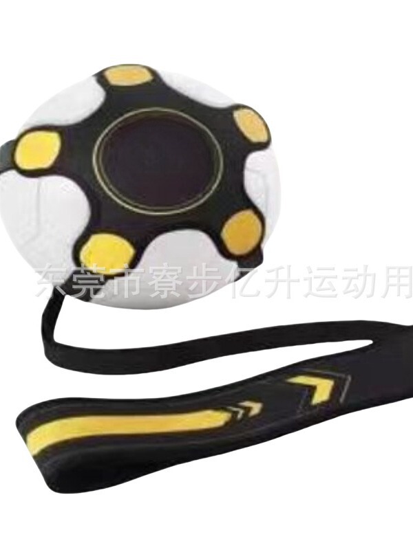 サッカーボールのコントロール練習用具、リバウンド練習用ロープバッグ付きサッカー練習器具|undefined