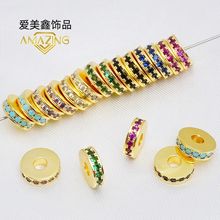 18k����ɫ΢��ʯ�����Ƭ�|Ƭ�P�p����hdiyˮ����������