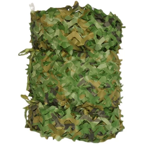 Anti-Satellite Anti-Aerial Photography Net Outdoor Kindergarten Camouflage Sunshade Net Sun Protection Mountain Cover Thickened Anti-Counterfeiting Net Ready Stock