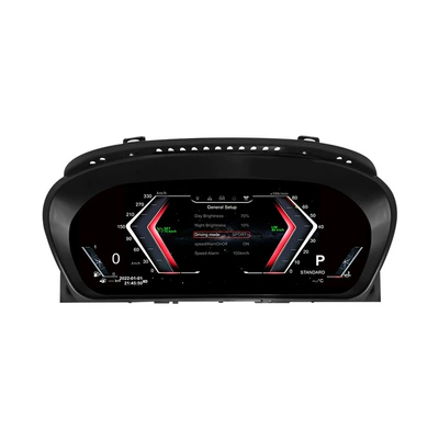Hud Four Theme Switching – automobile instrument - bmw-5-series-e60e61-2003-2009
