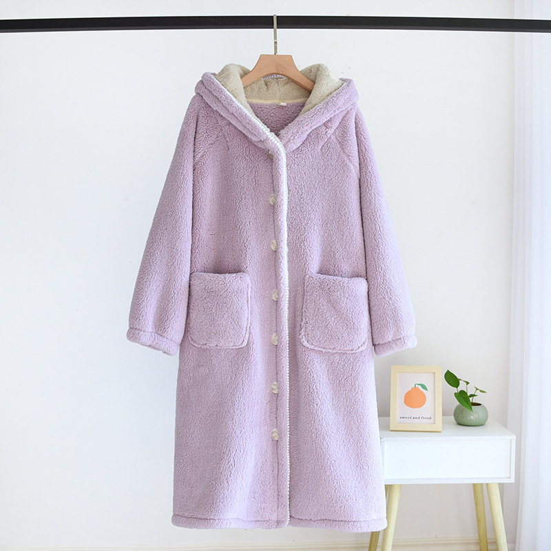 Shu cotton wool and purple