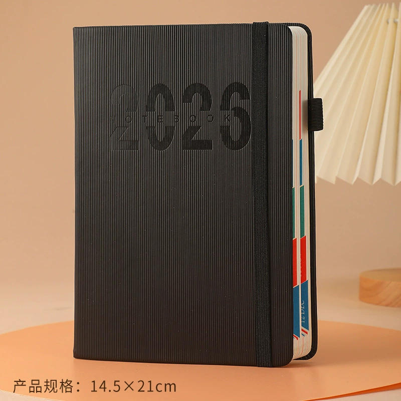 生婕瑞 2026 Chinese schedule book, daily work plan book, calendar notepad, self-discipline notebook book
