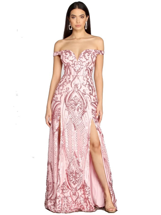 Comercio exterior transfronterizo primavera y verano nuevo vestido de fiesta de lentejuelas europeas y americanas Club vestido de lentejuelas