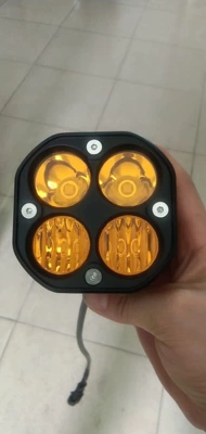 İşçi projektorları combination light driving light 3 - spotlight-yellow-light